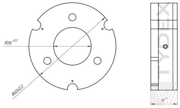 Cuvette for particulate samples